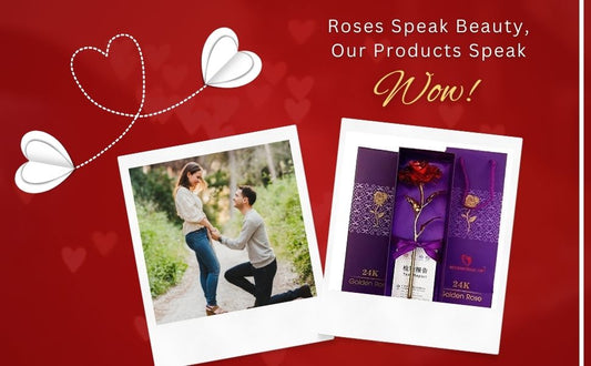 24K Gold Plated Red Rose – Forever Golden Rose Gift Box